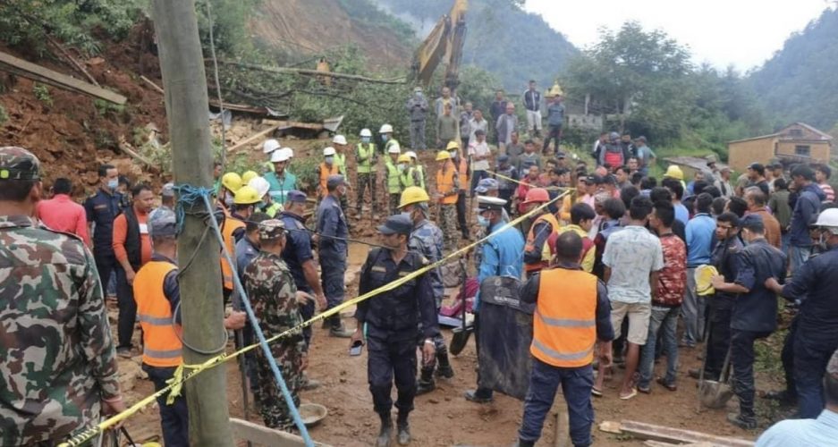 पहिरोले घर पुरिँदा काभ्रेमा एकै परिवारका ३ जनाको मृत्यु