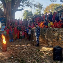 सशस्त्र प्रहरीद्वारा आगलागी नियन्त्रण सम्बन्धी कृत्रिम घटना अभ्यास