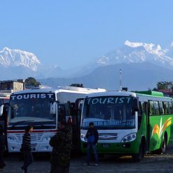 पोखरा बसपार्क क्षेत्रको सडकमा पार्किङ गर्न नपाइने